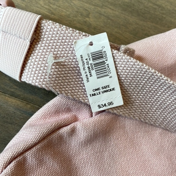 NWT Gap Pink Canvas Fanny Pack - Picture 4 of 4